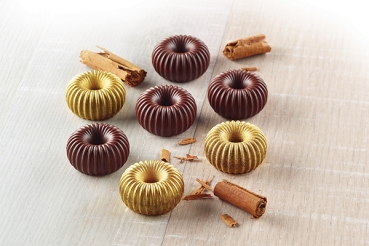 Silikonform für Schokolade - Choco Crown